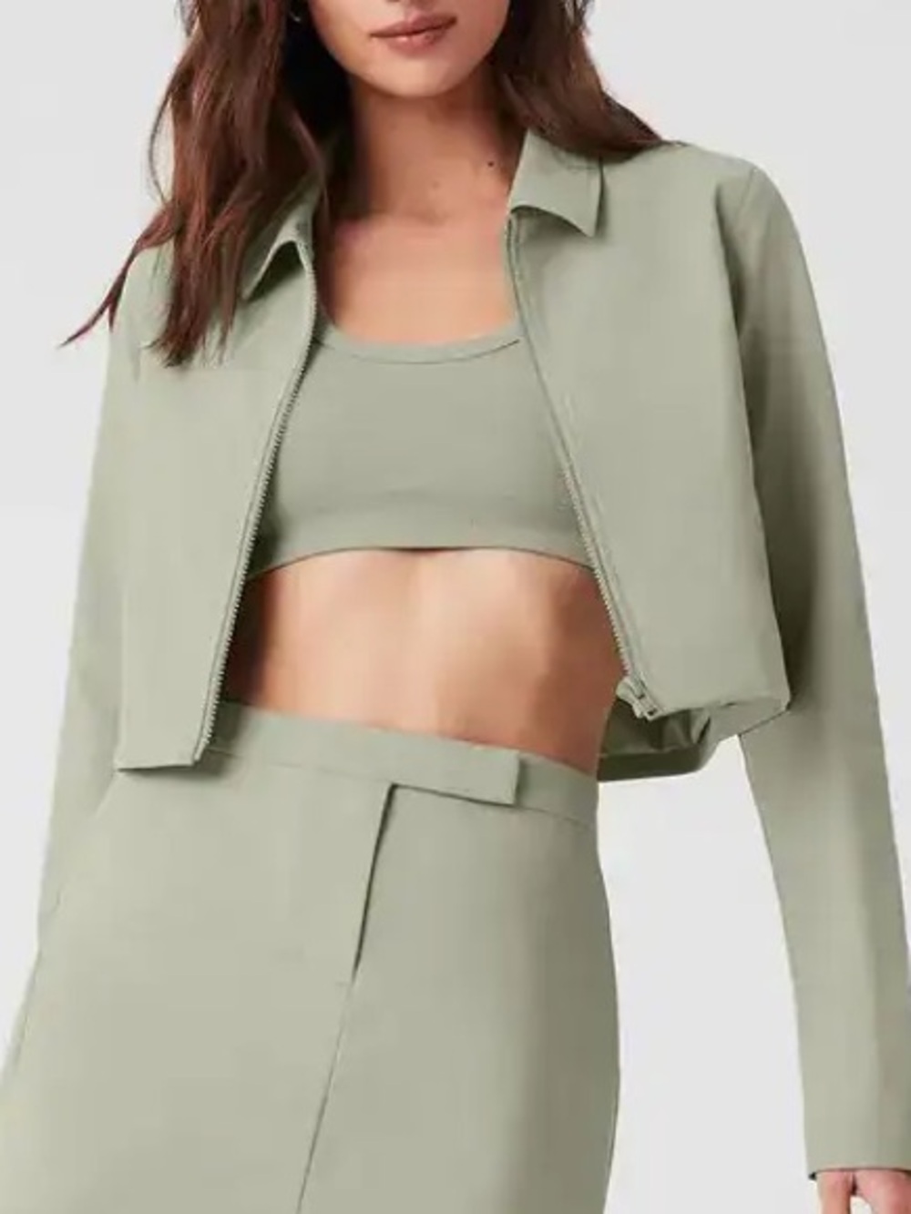 Alo Women’s Cropped High Speed Jacket Women’s Size XS